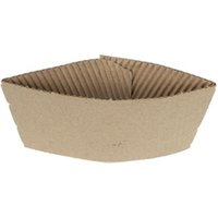 Fiesta Recyclable Corrugated Cup Sleeves for 12/16oz Cups (1000 Pack)