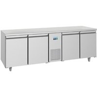 Polar U-Series Energy Efficient 4 Door Counter Freezer 632Ltr