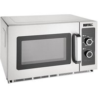 Buffalo Manual Commercial Microwave Oven 34ltr 1800W