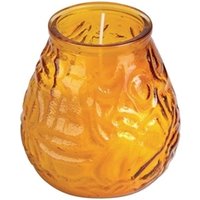 Bolsius Amber Lowboy Candle Bar Lights (Pack of 12)