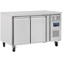 Polar U-Series Double Door Counter Fridge 282Ltr