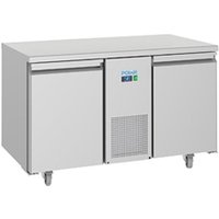 Polar U-Series Energy Efficient 2 Door Counter Freezer 281Ltr