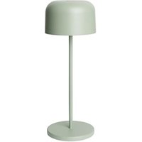 Olympia Siena Table Lamp Round Dome Sage 300mm