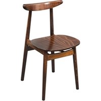 Fameg Walnut Cowhorn Side Chair (2 pack)
