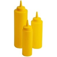 Beaumont Squeeze Sauce Bottle Yellow 8oz