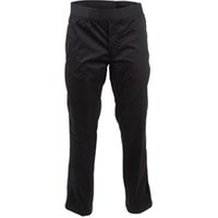 Chef Works Men's Lightweight Slim Trouser Black Size L