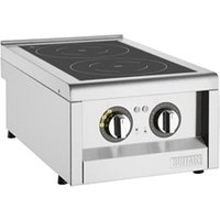 Buffalo 600 Series Double Zone Induction Hob 3kW