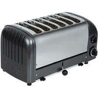 Dualit 6 Slice Vario Toaster Charcoal 60156