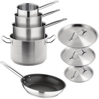 Vogue Cook Like A Pro 5 - Piece Stainless Steel Cookware Set