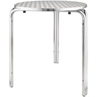 Bolero Round Stackable Bistro Table 600mm