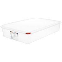 Araven Polypropylene 1/1 Gastronorm Food Containers 13.7Ltr with Lid (4 pack)