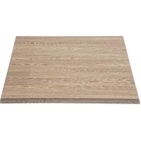 Bolero Pre - Drilled Square Table Top Wenge Grain 700mm