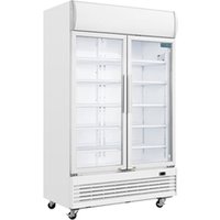 Polar G-Series Upright Display Cooler with Light Box 950Ltr