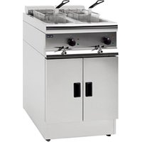 Lincat Twin Tank Twin Basket Free Standing Electric Fryer J12