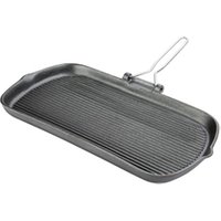 Vogue Cast Iron Grill Pan 22cm