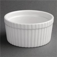 Olympia Whiteware Souffle Dishes 105mm (6 pack)