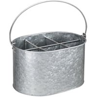 Olympia Galvanised Steel Table Tidy