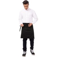 Chef Works Half Bistro Apron Black