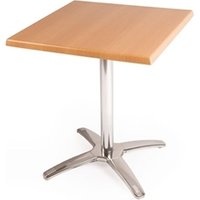 Bolero Square Beech Tabletop and Base