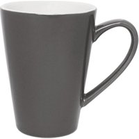 Olympia Cafe Latte Cups Charcoal 340ml (Pack of 12)
