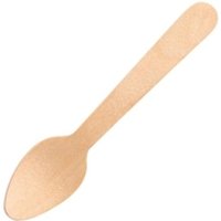 Fiesta Compostable Wooden Teaspoons (100 pack)