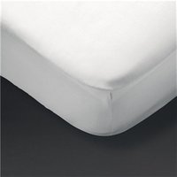 Mitre Essentials Pyramid Fitted Sheet White Double