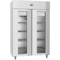 Polar U-Series Energy Efficient Double Door Upright Display Fridge
