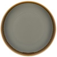 Olympia Kiln Round Coupe Plate Smoke 230mm (6 Pack)