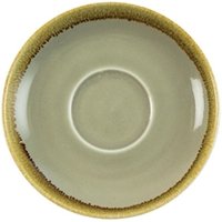 Olympia Kiln Cappuccino Saucer Moss 160mm (6 Pack)