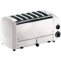 Dualit 6 Slice Vario Toaster White 60146