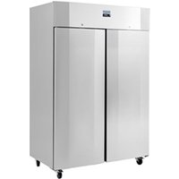 Polar U-Series Energy Efficient Double Door Upright Freezer 1400Ltr