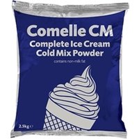 Comelle Vanilla Complete Ice Cream Cold Mix Powder 2.5kg (6 pack)