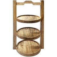 Olympia 3 - Tier Stand Mango Wood for 150mm Plates