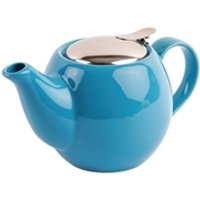 Olympia Cafe Teapot Blue - 510ml 18fl oz (Box 1)