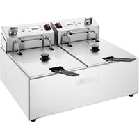Buffalo Double Electric Fryer with Timer 2x5Ltr