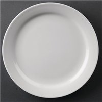 Olympia Athena Narrow Rimmed Plates 165mm/6 1/2" (12 Pack)