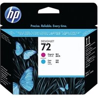 HP 72 Printhead Ink Cartridge, Magenta/Cyan, Reliable Printing, Magenta/Cyan