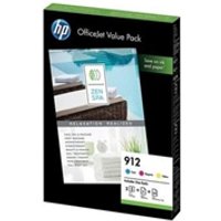 HP 912 CMY Ink and A4 Paper Office Value Pack