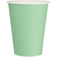 Fiesta Recyclable Single Wall Takeaway Coffee Cups Turquoise 340ml (1000 Pack)