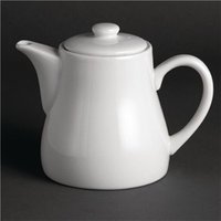 Olympia Whiteware Teapots 795ml (4 pack)