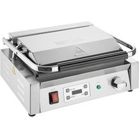 Buffalo Extra Large Contact Grill Ribbed & Flat Plate