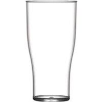 BBP Polycarbonate Nucleated Half Pint Glasses CE Marked (48 pack)