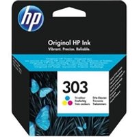 Original HP 303 Cyan, Magenta, Yellow Ink Cartridge (T6N01AE) - HP Envy Photo Series Ink Cartridges - HP Envy Photo 6620 Ink Cartridges