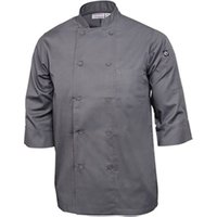 Chef Works Unisex Chef Jacket Grey L