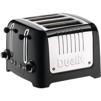 Dualit 4 Slice Lite Toaster Black 46205