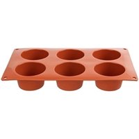 Pavoni Formaflex Silicone Muffin Mould 6 Cup