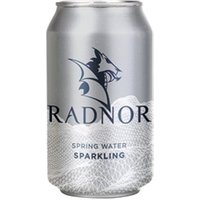 Radnor Sparkling Spring Water Cans 330ml (24 Pack)
