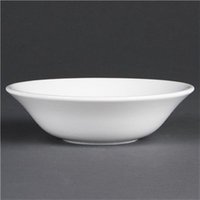 Olympia Whiteware Oatmeal Bowls 150mm 300ml (12 Pack)