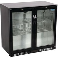 Polar G-Series Back Bar Cooler with Hinged Doors 198Ltr