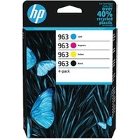 HP 963 Original Black ,Cyan ,Magenta, Yellow Combo 4 Pack (6ZC70AE) - HP OfficeJet Pro Series Ink Cartridges - HP OfficeJet Pro 9010 Ink Cartridges